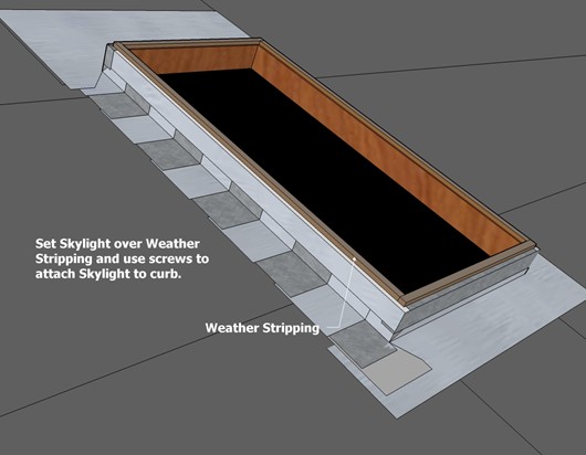 Skylight 20 Weather Stripping